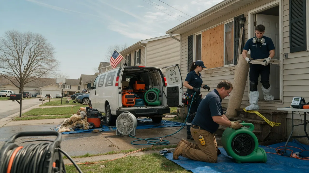 Water Damage Restoration in Turtle Lake, WI near me